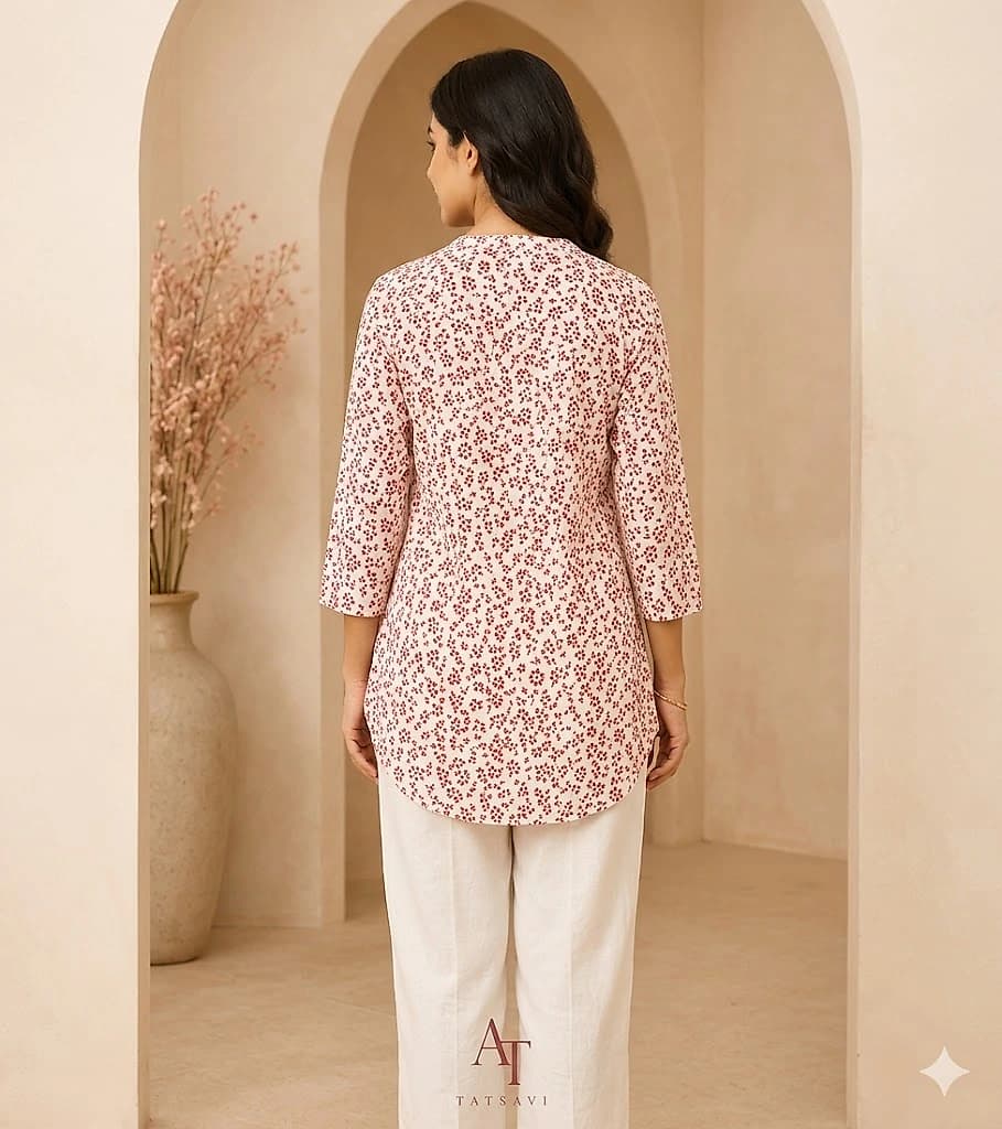 Blush Floral Kurti