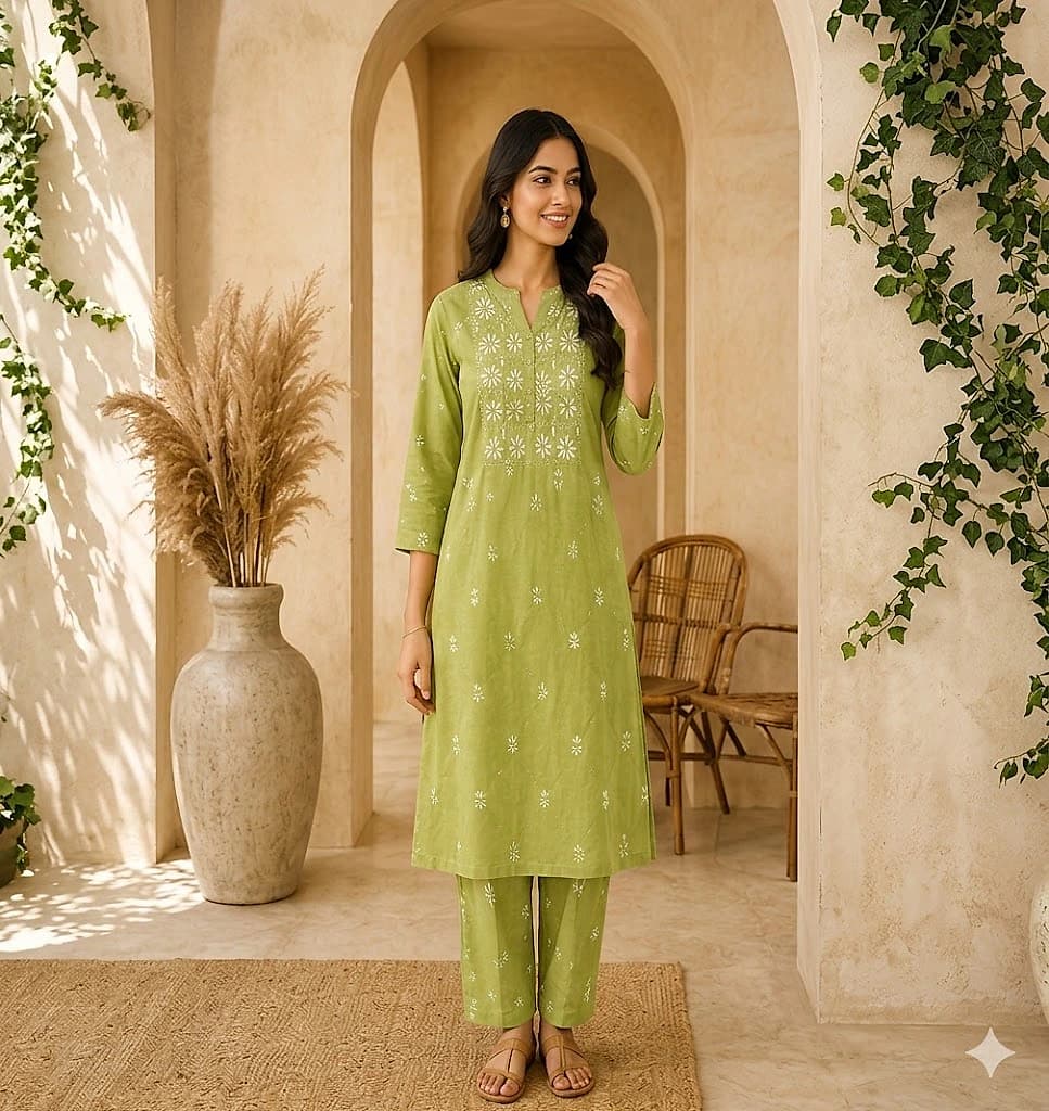 Pista Green Co-ord Set